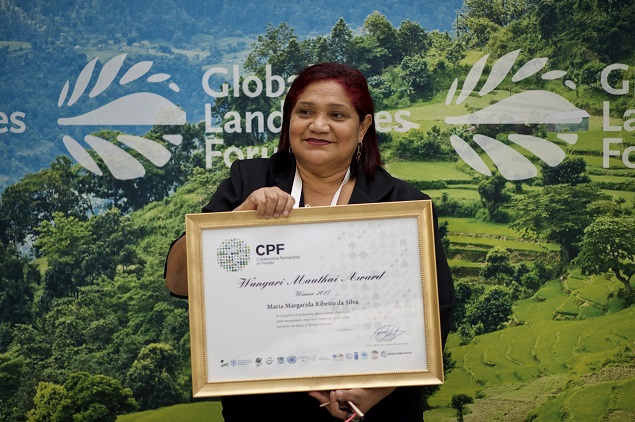 Líder de reserva extrativista no PA recebe prêmio ambiental internacional